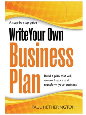 cover image of Write Your Own Business Plan